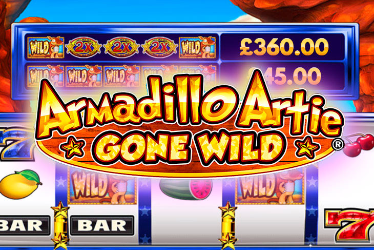 Armadillo Artie Gone Wild - DWG slot at České eKasino Casino