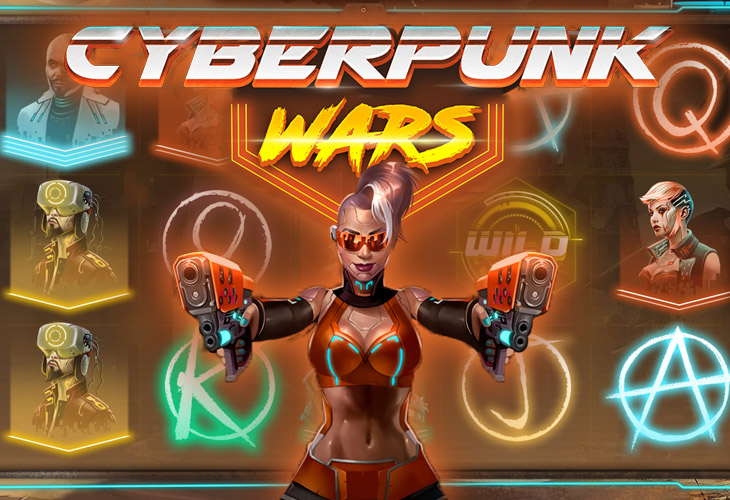 Cyberpunk Wars - Woohoo slot at České eKasino Casino