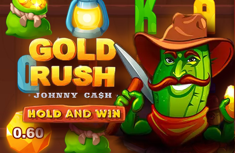 Gold Rush With Johnny Cash - BGaming slot at České eKasino Casino