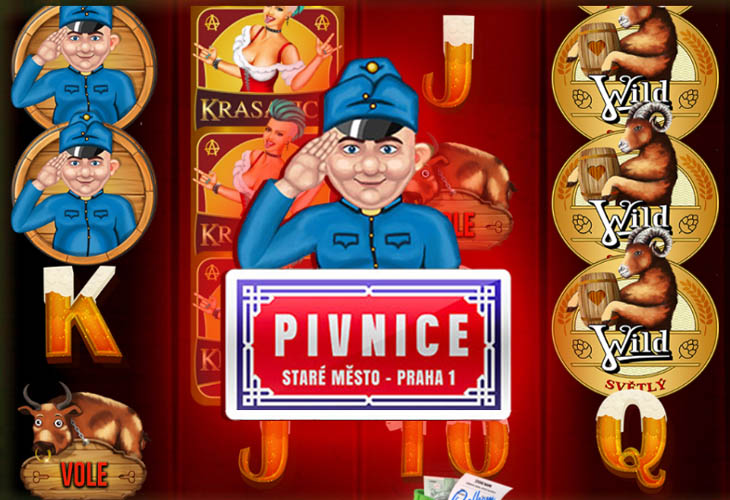 Pivnice - 5MEN slot at České eKasino Casino